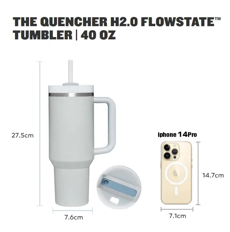 CLOSED PRE-ORDER : 2.0 Newer version of the 40 oz Stanly dupe tumblers -