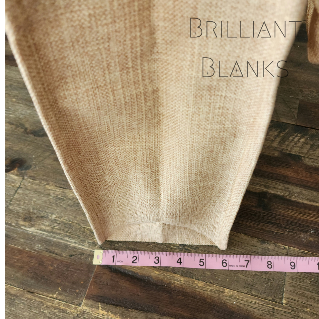 Large- blank burlap sublimation tote