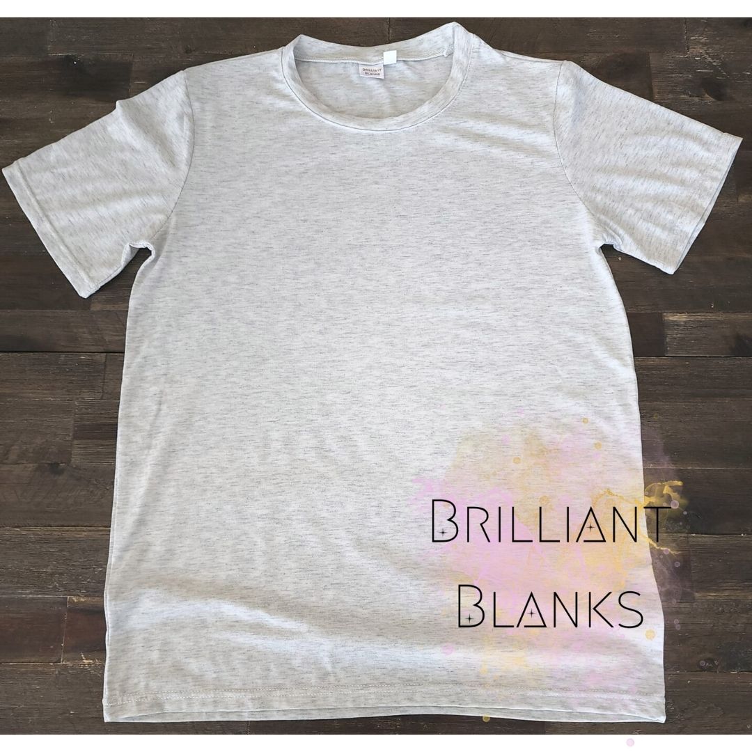 Ash Sublimation Blank Tee