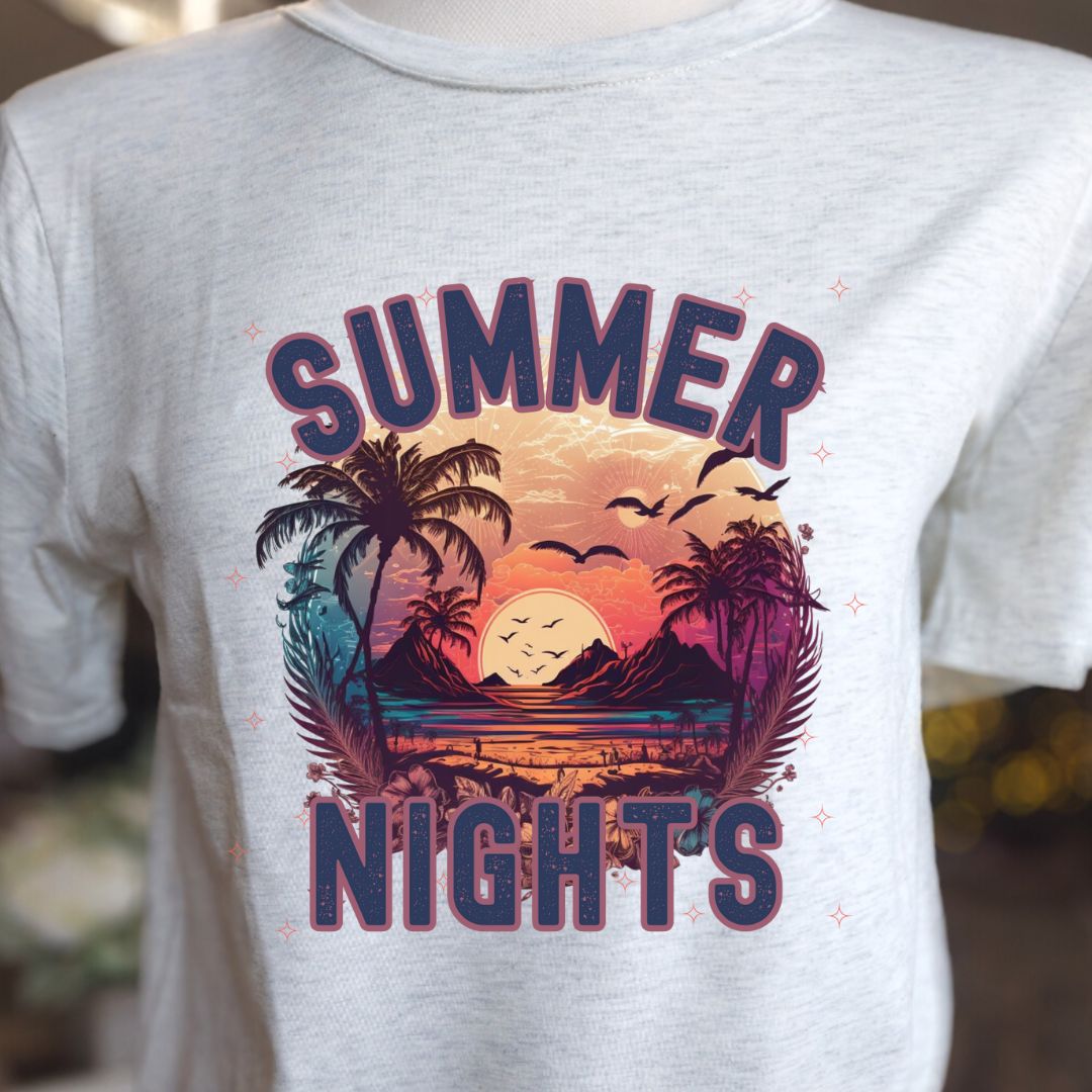 Summer Nights - png digital design