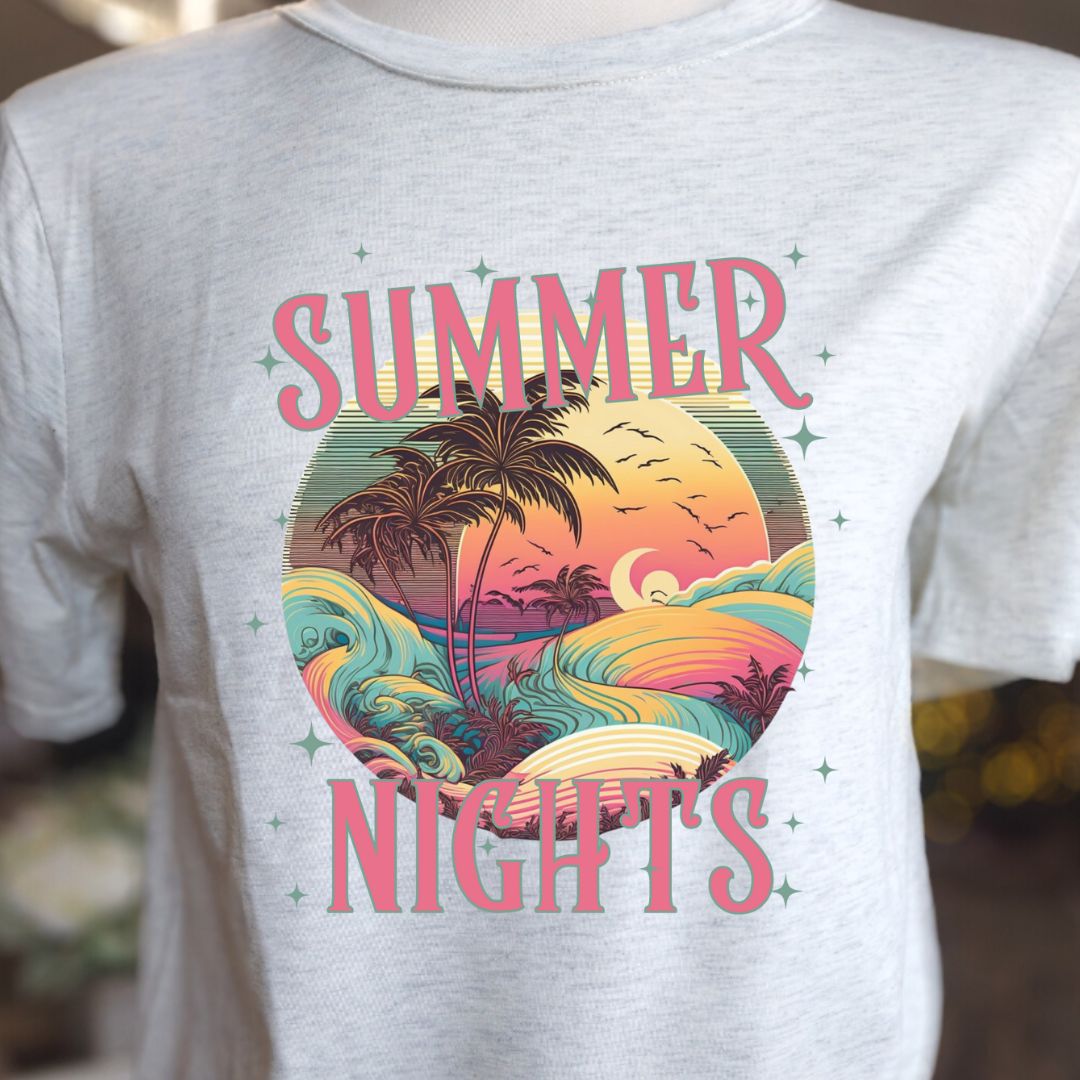 Summer Nights - png digital design