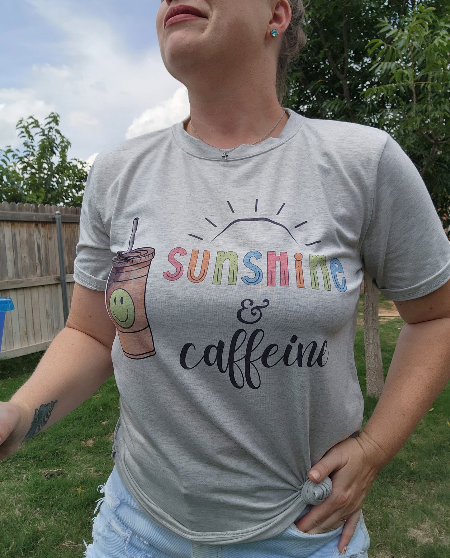 Sunshine & Caffeine - png digital download