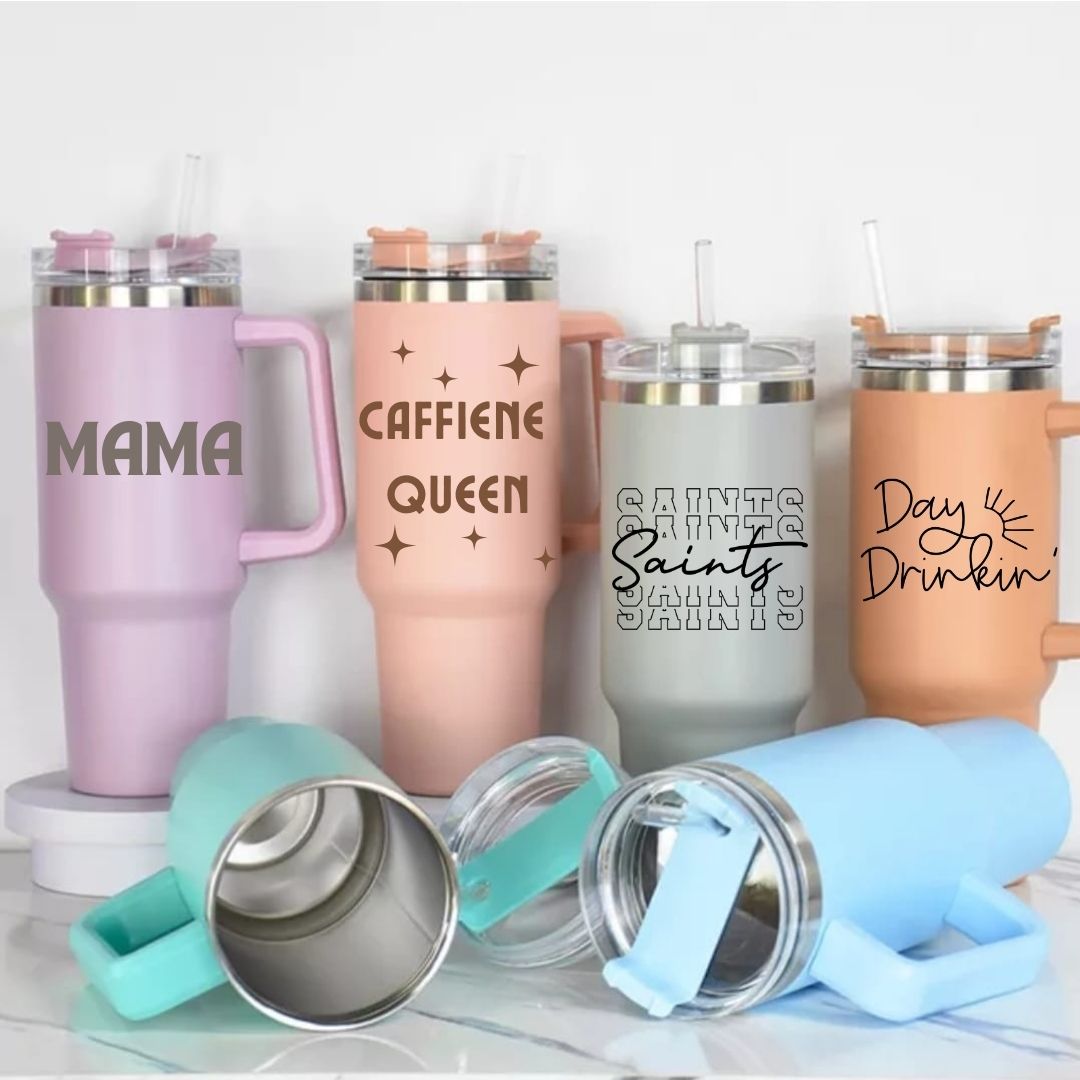 PREORDER: 40 oz Tumbler in Assorted Colors