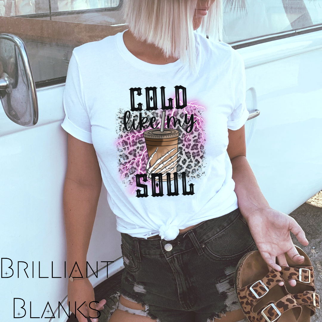 Cold like my soul - png digital download