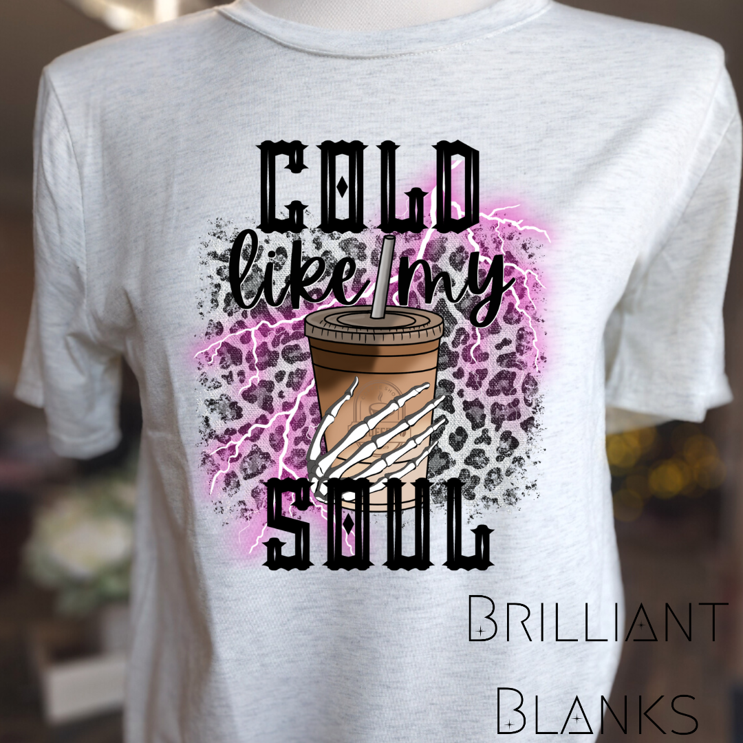 Cold like my soul - png digital download