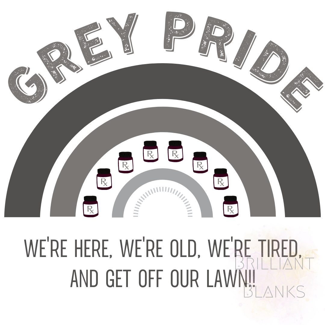 Grey Pride - png digital design