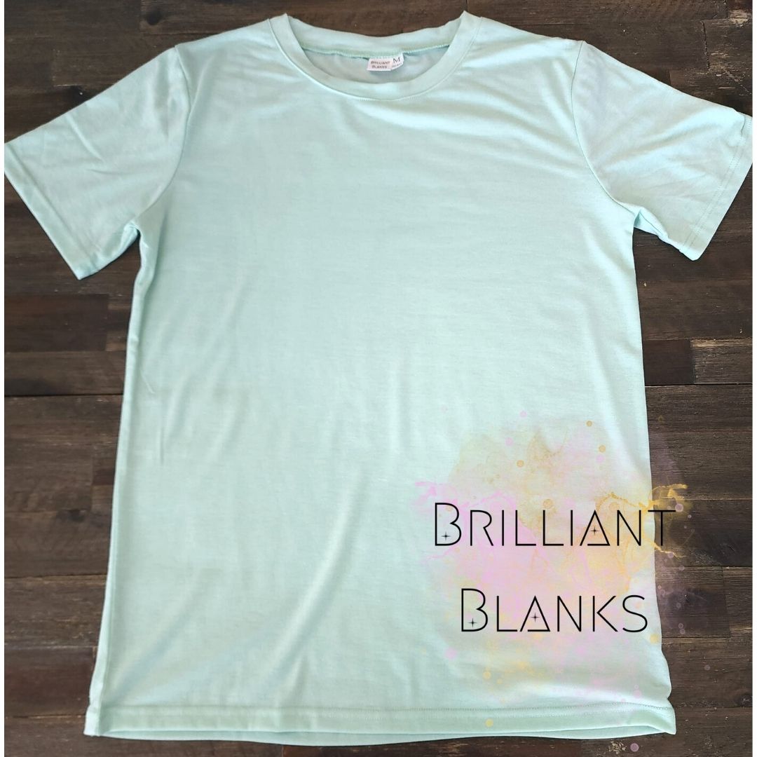 Light Sage Sublimation Blank Tee