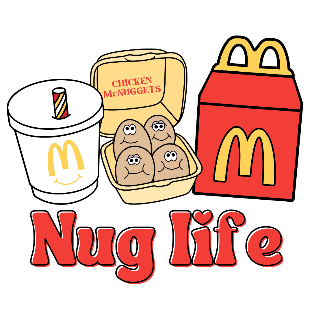 Nug Life with heart - PNG Digital Download