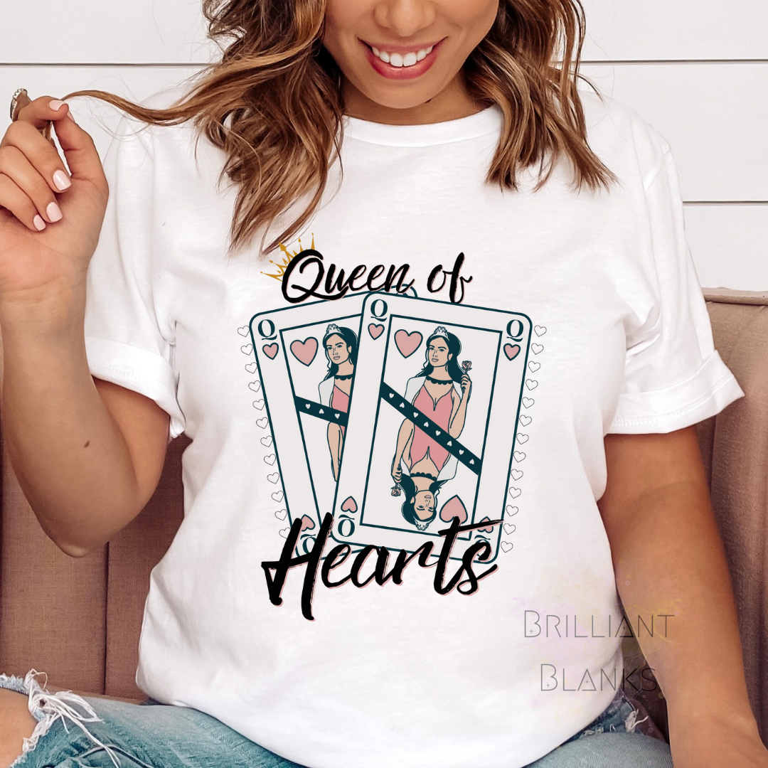 Queen of Hearts - png digital download