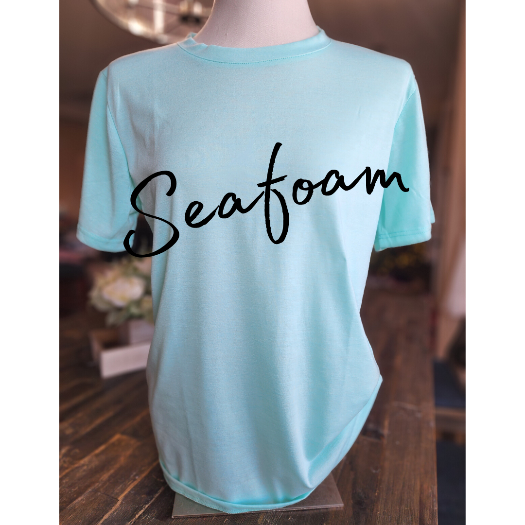 Seafoam Sublimation Blank Tee