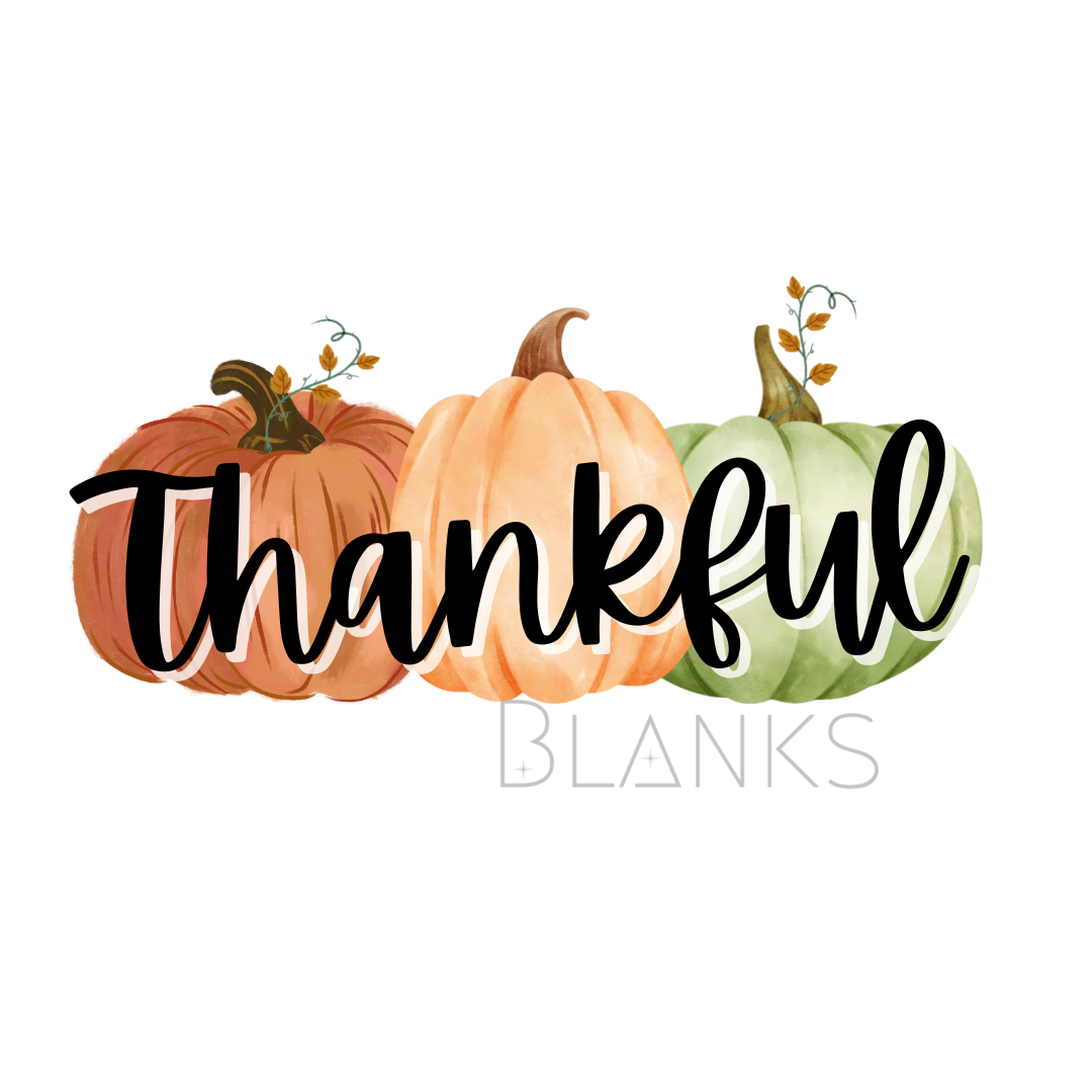 Thankful - png digital design